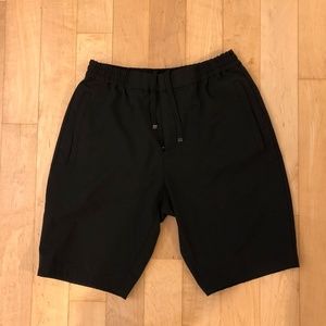 Theory black shorts